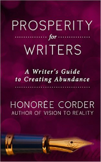 Prosperity for Writers, by Honorée Corder, Cover