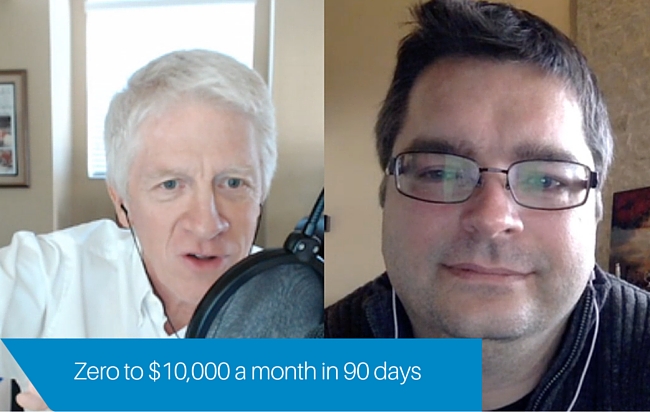 Zero to $10,000 per month in 90 days